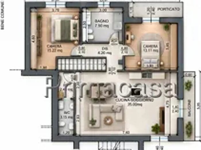 Appartamento con 5 locali in vendita in Via Giuseppe Garibaldi, Bovolone