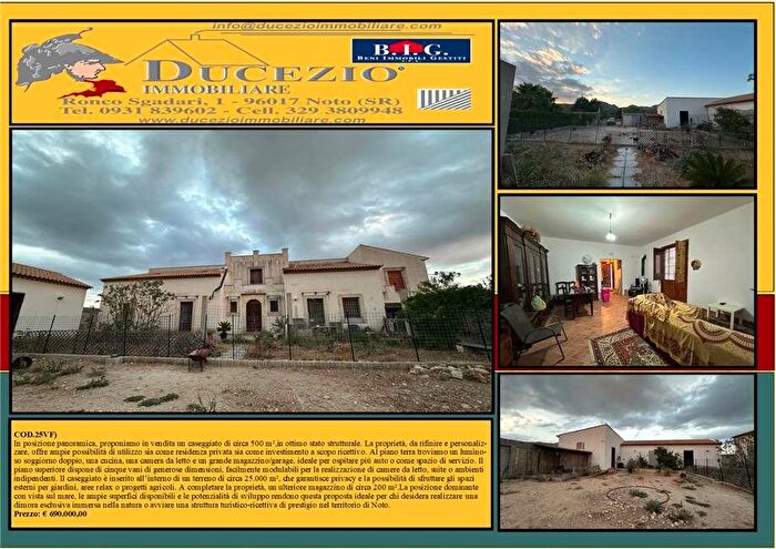 Casa con 8 locali in vendita in Loc Bochini Sn, Avola