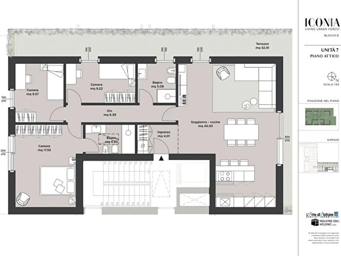 Appartamento quadrilocale in vendita in Via Giambattista Vico, Rimini