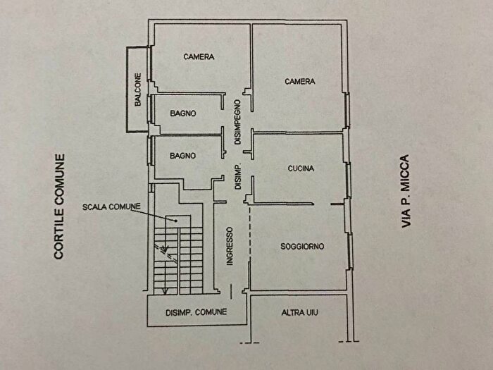 Appartamento con 6 locali in affitto in Via Pietro Micca, San Martino, Legnano