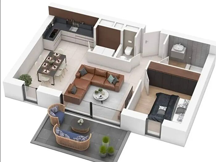 Appartamento bilocale in affitto in Via Giuseppe Piermarini, Biassono