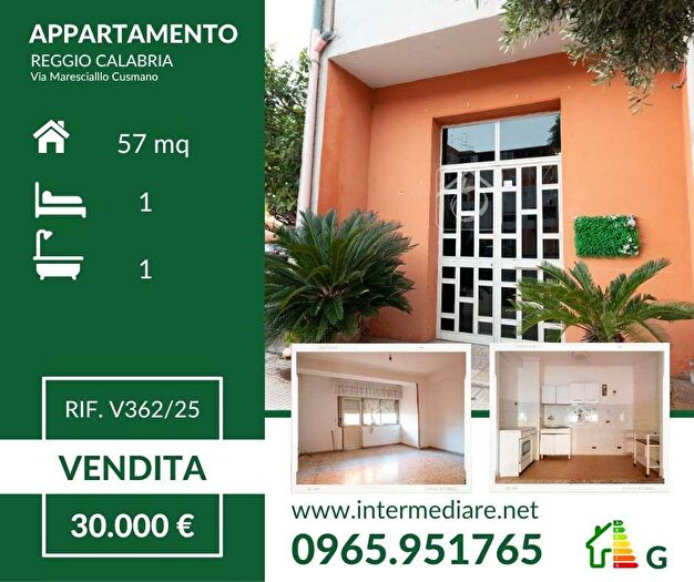 Appartamento bilocale in vendita in Via Maresciallo Cusmano, Reggio Calabria