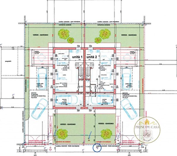 Casa quadrilocale in vendita in Via Guareschi, Monselice