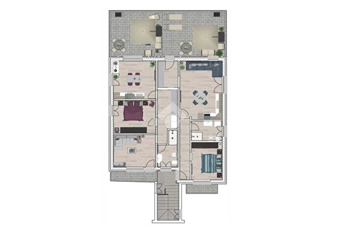 Appartamento bilocale in vendita in Via Galvani, Abano Terme