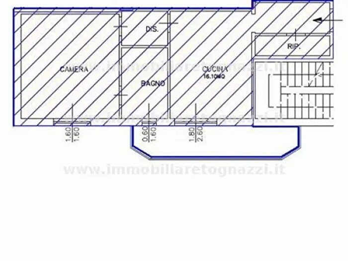 Appartamento bilocale in vendita in Zona Stadio, Certaldo