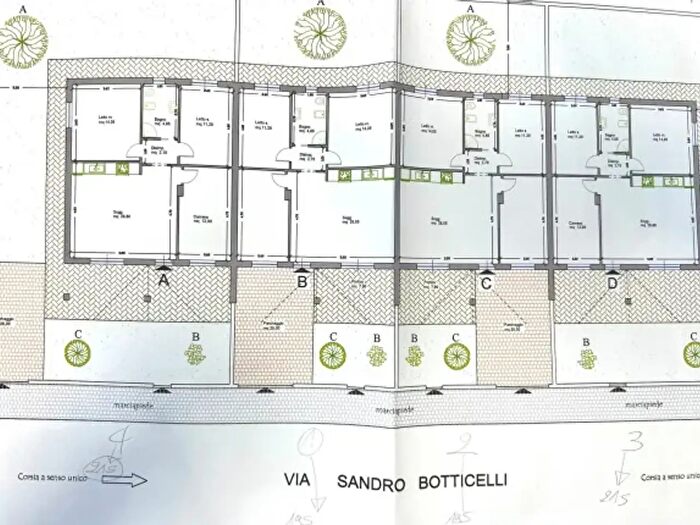 Casa quadrilocale in vendita in Via Sandro Botticelli, Anzio