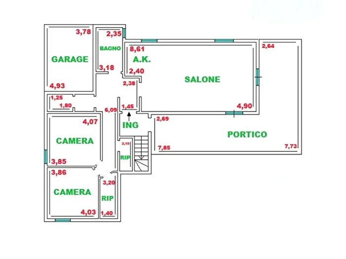 Casa con 6 locali in vendita in Via Diana, Aprilia