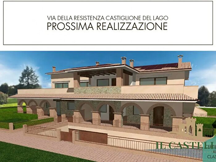 Appartamento trilocale in vendita in Via della Resistenza, Castiglione Del Lago
