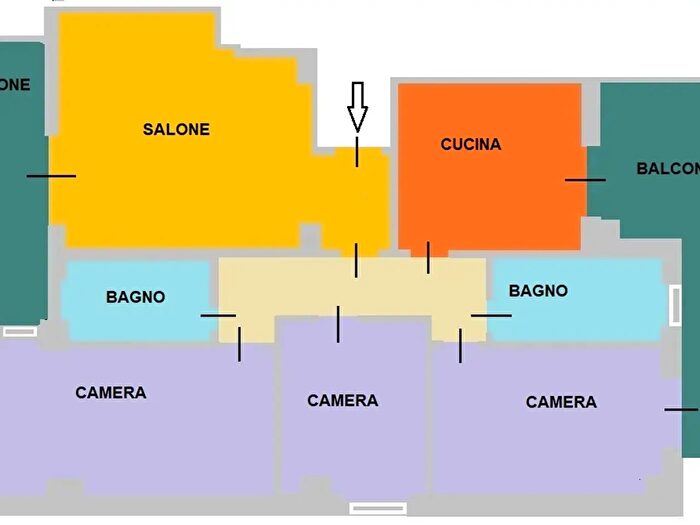 Appartamento quadrilocale in vendita in Via Giacomo Budetti, Pontecagnano Faiano