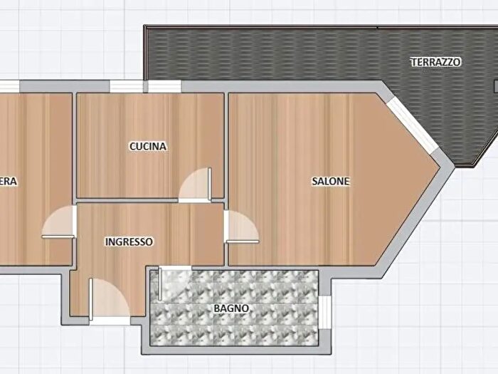 Appartamento trilocale in vendita in Via Risorgimento, Albano Laziale