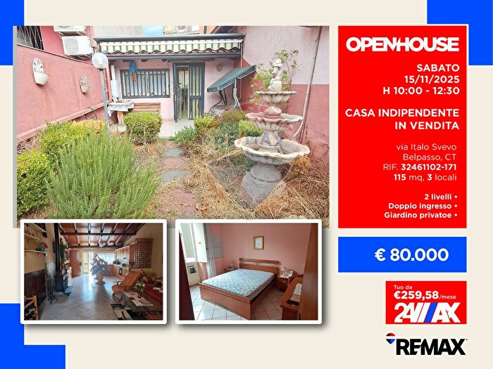 Casa trilocale in vendita in Via Italo Svevo, Belpasso