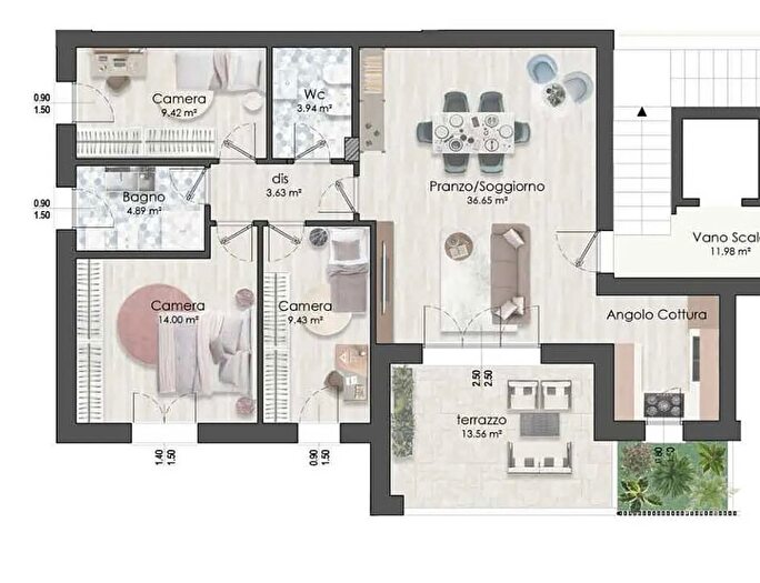 Appartamento con 5 locali in vendita in Via Virginia Wolf, Maranello