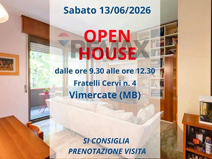 Appartamento trilocale in vendita in Via Fratelli Cervi, Vimercate