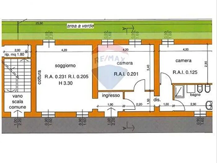 Appartamento trilocale in vendita in Via Maciantelli, Lonate Pozzolo
