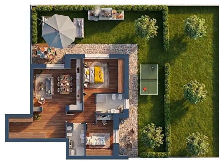 Appartamento trilocale in vendita in Via Isonzo, Magenta