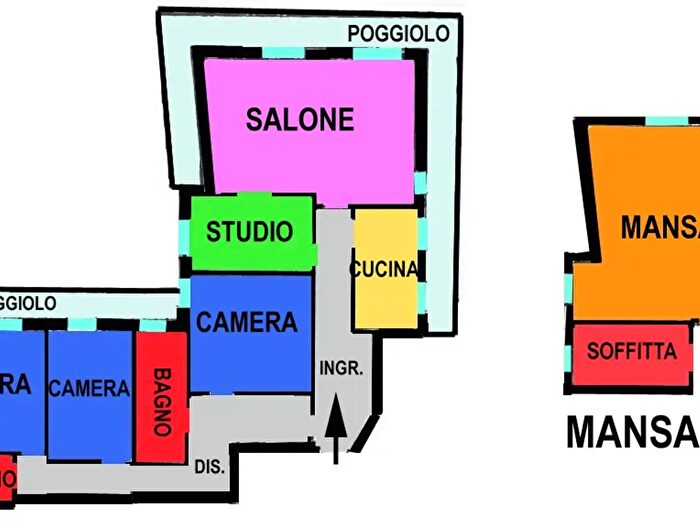 Appartamento con 5 locali in vendita in Via Cesare Battisti, Padova