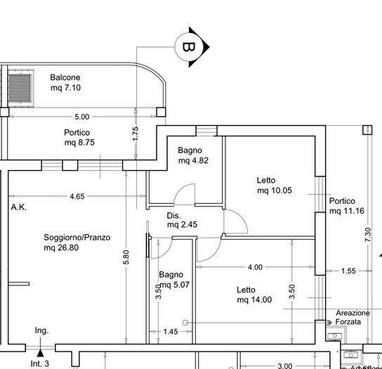 Appartamento trilocale in vendita in Fonte Nuova