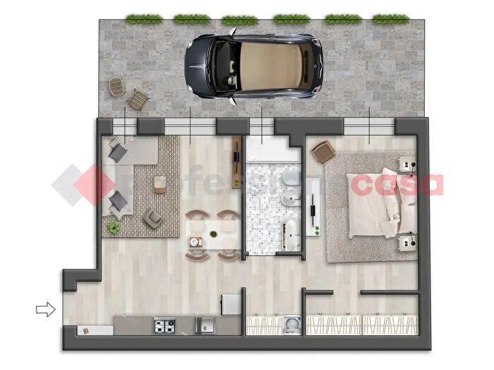 Appartamento bilocale in vendita in Via Roma, Paderno Dugnano