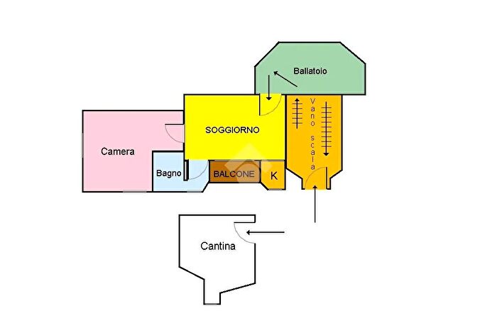 Appartamento bilocale in vendita in Via Venezia, Sesto San Giovanni