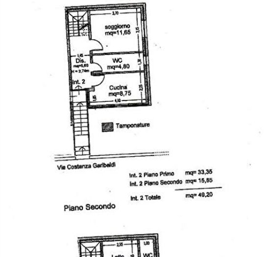 Appartamento trilocale in vendita in Riofreddo
