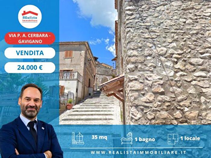Appartamento monolocale in vendita in Via Padre Angelo Cerbara, Gavignano