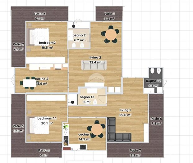 Appartamento quadrilocale in vendita in Via G Verdi, Montalto Uffugo