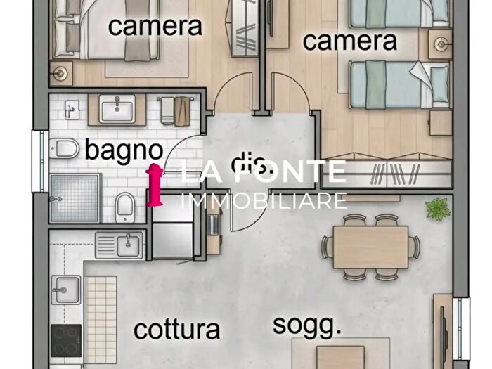 Appartamento trilocale in vendita in Vicolo Armando Diaz, Vigonza