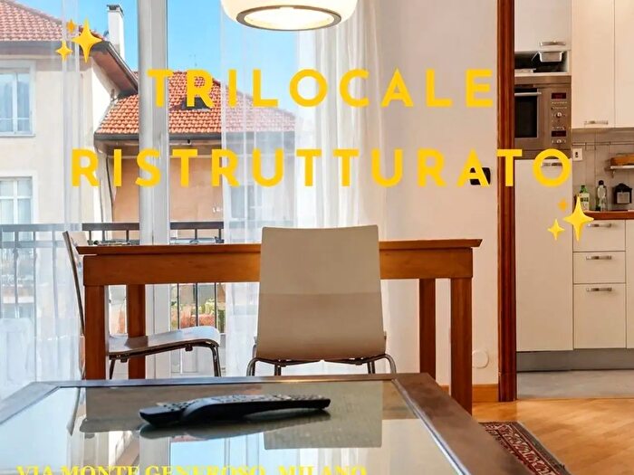 Appartamento trilocale in vendita in Via Monte Generoso, Milano