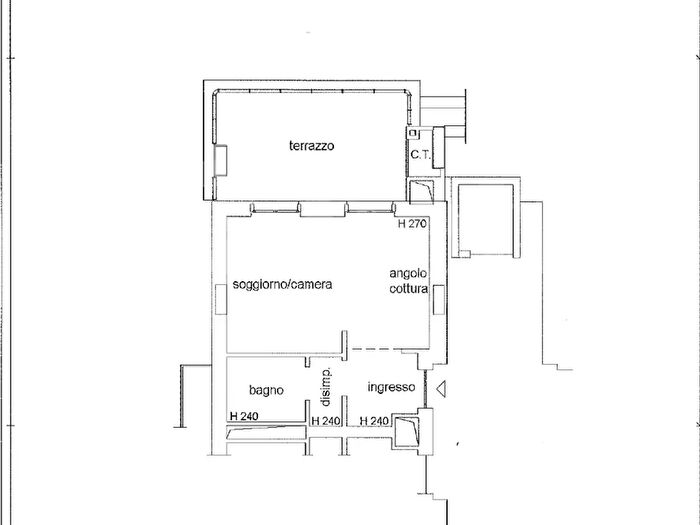 Appartamento monolocale in vendita in Via Nino Manfredi, Fiumicino