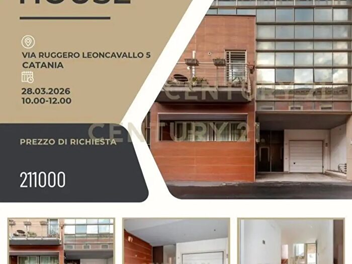 Appartamento trilocale in vendita in Via Ruggero Leoncavallo, Catania