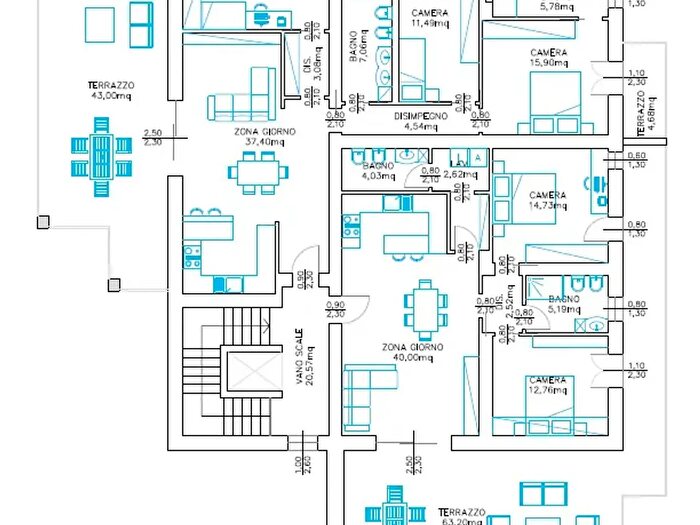 Appartamento con 8 locali in vendita in Viale Trento, Sacile