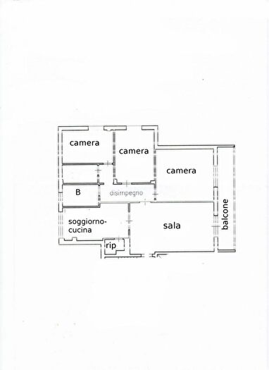 Appartamento quadrilocale in vendita in Livorno