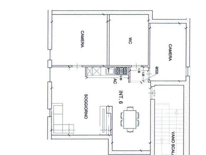 Casa trilocale in affitto in Via Servilia, Anagnina, Roma