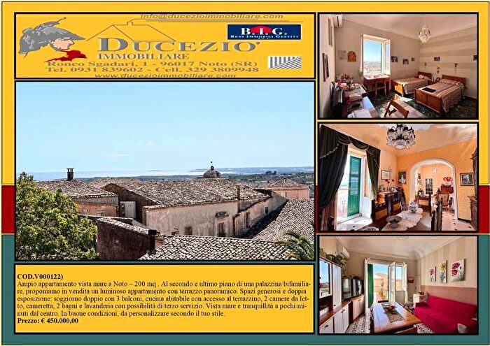 Appartamento con 11 locali in vendita in Via Antonio Sofia, Noto