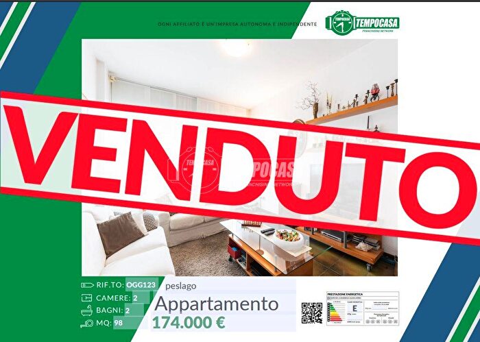 Appartamento trilocale in vendita in Via Peslago, Oggiono
