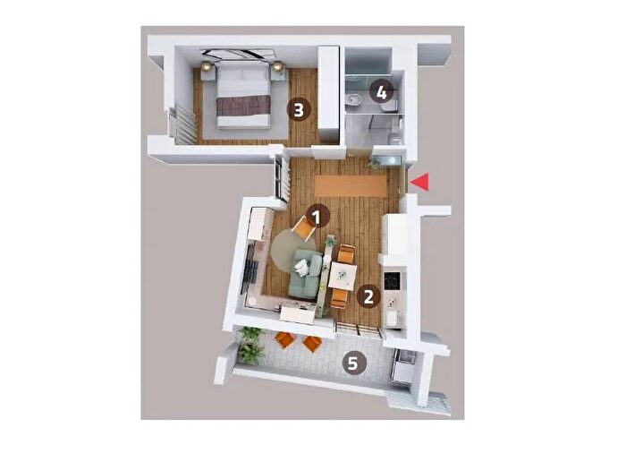 Appartamento bilocale in vendita in Via Bardazzi Firenze, Firenze