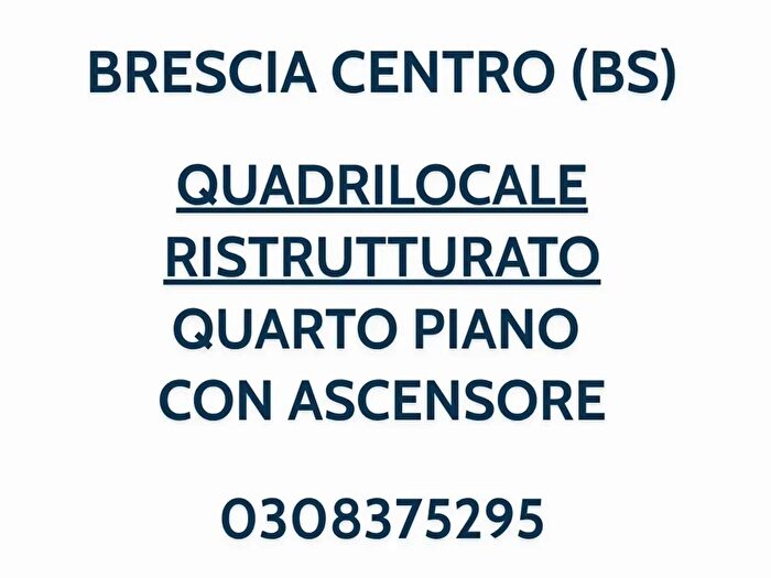 Appartamento quadrilocale in vendita in Corso Palestro, Brescia