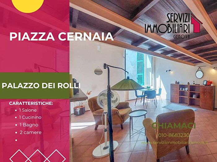 Appartamento trilocale in affitto in Piazza della Cernaia, Caricamento, Genova