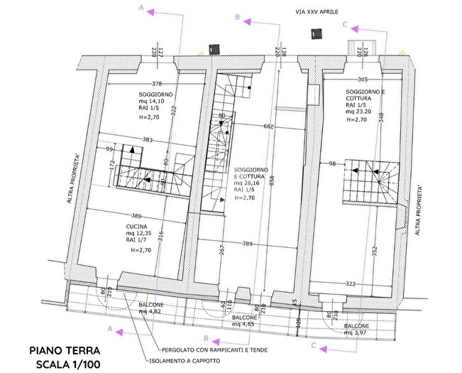 Appartamento bilocale in vendita in Via Aprile, Montichiari