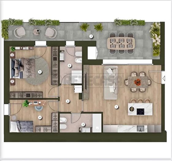 Appartamento quadrilocale in vendita in Via del Mercato Nuovo, Vicenza