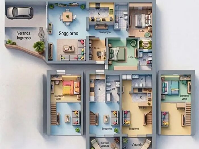 Appartamento con 6 locali in vendita in Via Leonardo Leo, Olbia