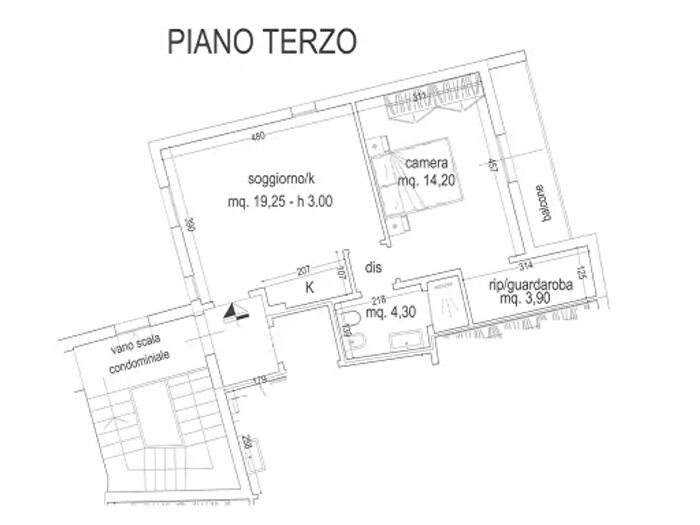 Appartamento bilocale in vendita in Firenze