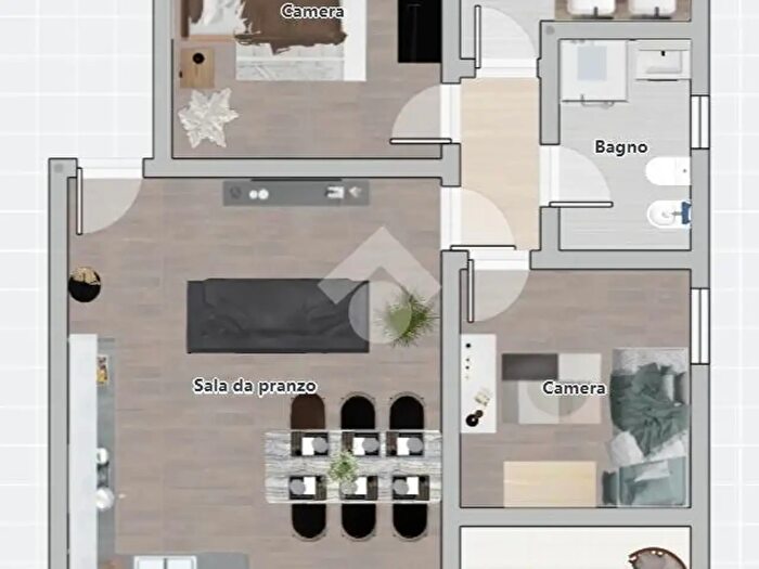 Appartamento trilocale in vendita in Via Callas, Vignola