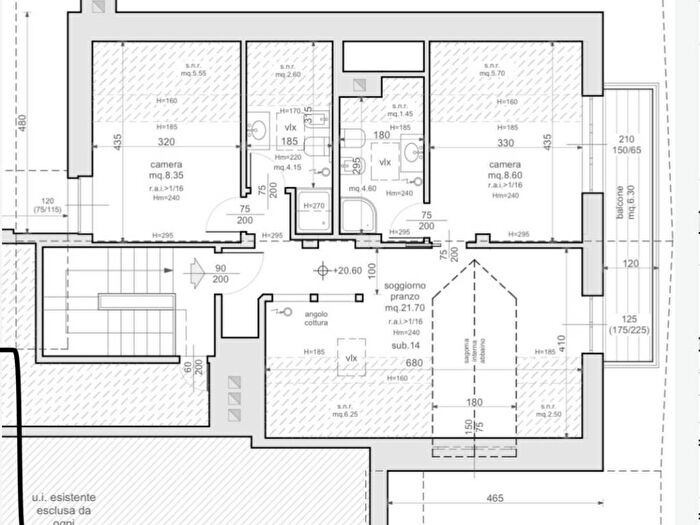 Casa trilocale in affitto in Via Magni, Centro, Courmayeur