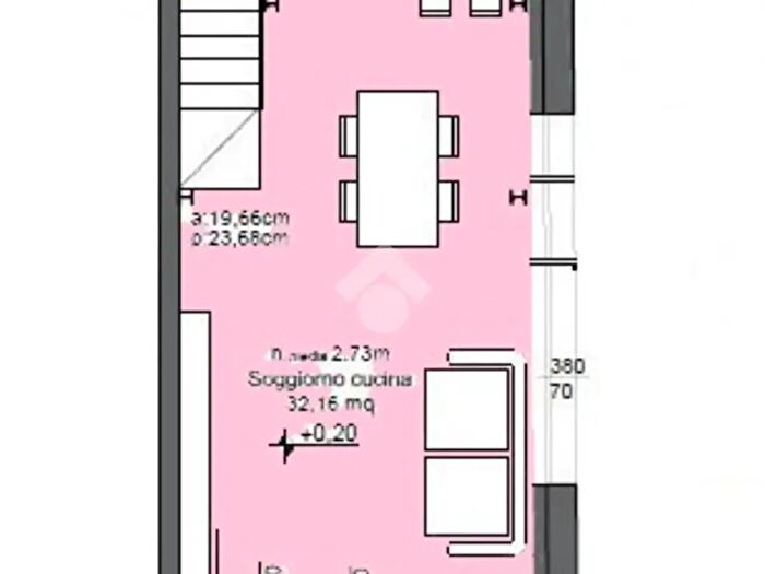 Appartamento trilocale in vendita in Via Fontanesi, Bologna
