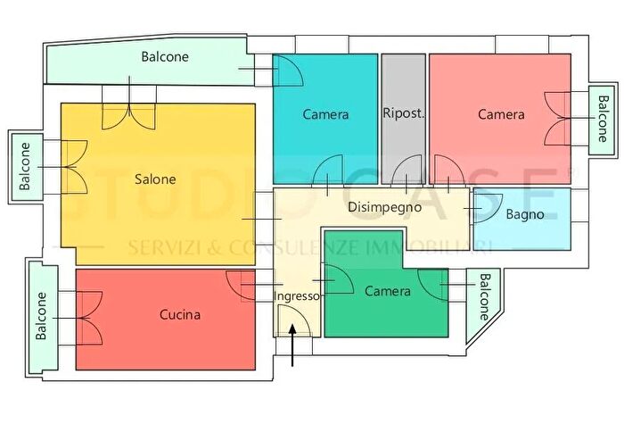 Appartamento quadrilocale in vendita in Via Campi Flegrei Pozzuoli, Pozzuoli