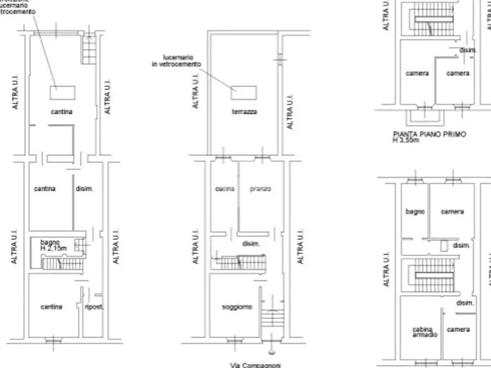 Casa con 6 locali in vendita in Via Giuseppe Compagnoni, Milano