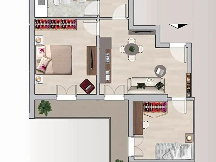 Appartamento trilocale in vendita in Viale Eleonora Duse, Firenze