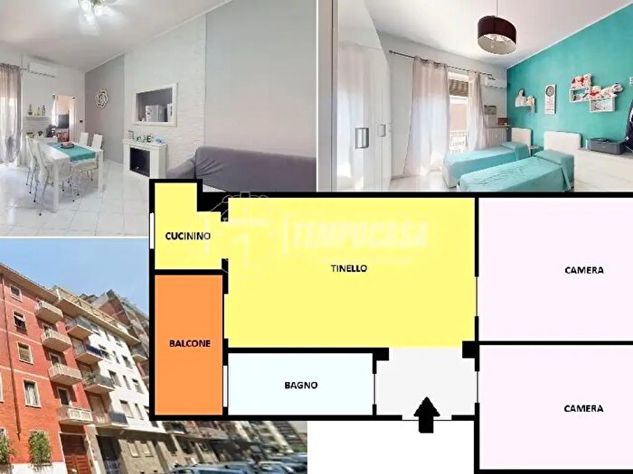 Appartamento trilocale in vendita in Via Monte Rosa, Torino