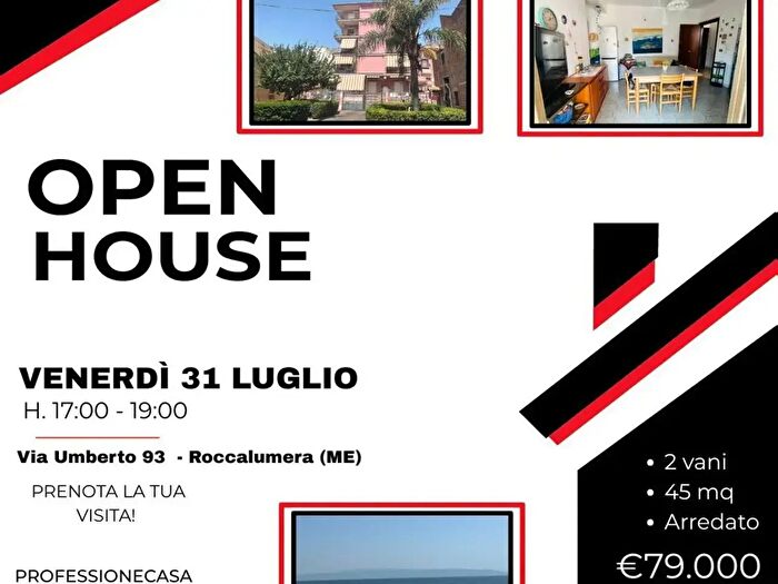 Appartamento bilocale in vendita in Via Umberto, Roccalumera